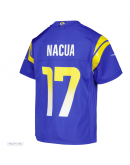 Youth Los Angeles Rams Puka Nacua Nike Royal Game Jersey Youth Los Angeles Rams Puka Nacua Nike Royal Game Jersey