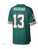 Men's Miami Dolphins Dan Marino Mitchell & Ness Aqua Legacy Replica Jersey