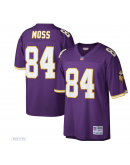 Men's Minnesota Vikings Randy Moss Mitchell & Ness Purple Legacy Replica Jersey