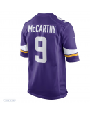 Men's Minnesota Vikings J.J. McCarthy Nike Purple Player Game Jersey