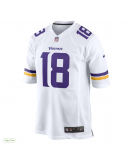 Men's Minnesota Vikings Justin Jefferson Nike White Game Player Jersey