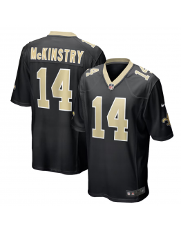 Men's New Orleans Saints Ga'Quincy McKinstry Nike Black Player Game Jersey