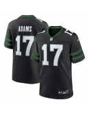 Men's New York Jets Davante Adams Nike Legacy Black Alternate Game Jersey