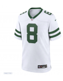 Men's New York Jets Aaron Rodgers Nike Legacy White Game Jersey