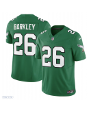Men's Philadelphia Eagles Saquon Barkley Nike Kelly Green Alternate Game Jersey Men's Philadelphia Eagles Saquon Barkley Nike Kelly Green Alternate Game Jersey