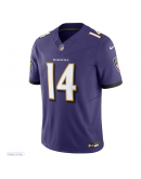 Men's Baltimore Ravens Kyle Hamilton Nike Purple Limited Jersey