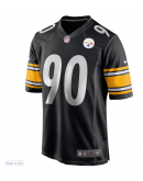 Men's Pittsburgh Steelers T.J. Watt Nike Black Game Jersey Men's Pittsburgh Steelers T.J. Watt Nike Black Game Jersey