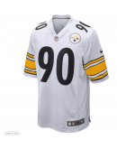 Men's Pittsburgh Steelers T.J. Watt Nike White Game Jersey Men's Pittsburgh Steelers T.J. Watt Nike White Game Jersey