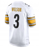 Men's Pittsburgh Steelers Russell Wilson Nike White White Game Jersey
