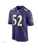Men's Baltimore Ravens Ray Lewis Nike Purple Retired Player Game Jersey