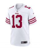 Men's San Francisco 49ers Brock Purdy Nike White Game Player Jersey