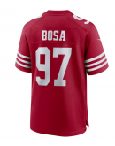 Men's San Francisco 49ers Nick Bosa Nike Scarlet Player Game Jersey