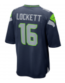 Men's Seattle Seahawks Tyler Lockett Nike College Navy Game Jersey