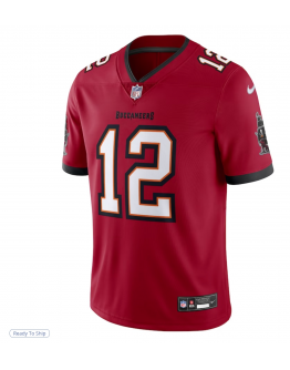 Men's Tampa Bay Buccaneers Tom Brady Nike Red Untouchable Limited Jersey