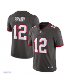 Men's Tampa Bay Buccaneers Tom Brady Nike Pewter Alternate Untouchable Limited Jersey