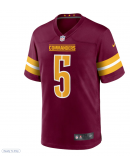 Men's Washington Commanders Jayden Daniels Nike Burgundy Player Game Jersey
