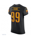 Men's Washington Commanders Chase Young Nike Black Alternate Elite Jersey