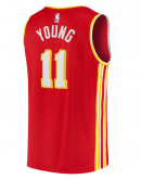 Youth Atlanta Hawks Trae Young Fanatics Red Fast Break Player Jersey - Icon Edition