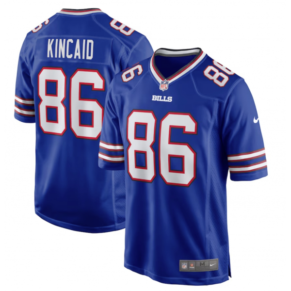 Men's Buffalo Bills Dalton Kincaid Nike Royal Game Jersey Men's Buffalo Bills Dalton Kincaid Nike Royal Game Jersey