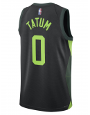 Unisex Boston Celtics Jayson Tatum Nike Black 2024/25 Swingman Player Jersey - City Edition