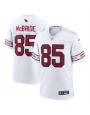 Men's Arizona Cardinals Trey McBride Nike White Game Jersey Men's Arizona Cardinals Trey McBride Nike White Game Jersey