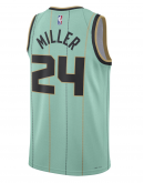 Unisex Charlotte Hornets Brandon Miller Jordan Brand Mint 2024/25 Swingman Player Jersey - City Edition
