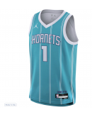 Youth Charlotte Hornets LaMelo Ball Nike Teal Swingman Jersey - Icon Edition