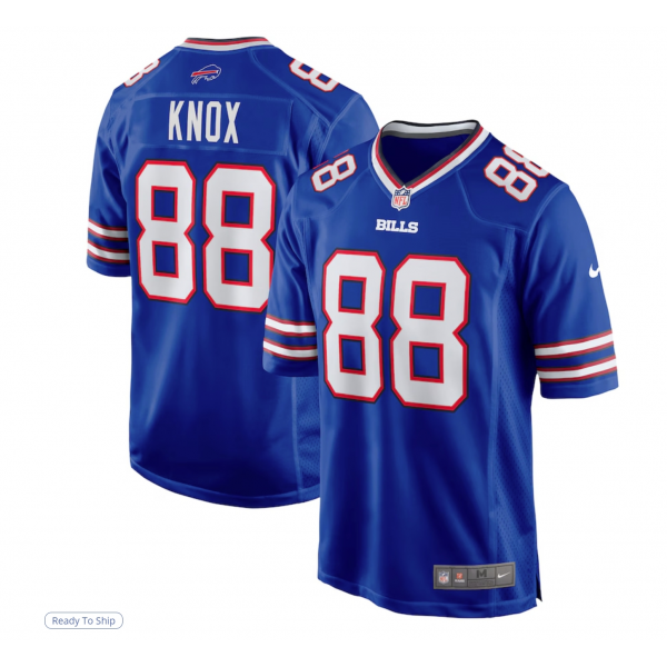 Men's Buffalo Bills Dawson Knox Nike Royal Game Jersey Men's Buffalo Bills Dawson Knox Nike Royal Game Jersey