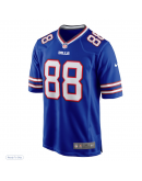 Men's Buffalo Bills Dawson Knox Nike Royal Game Jersey Men's Buffalo Bills Dawson Knox Nike Royal Game Jersey