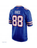 Men's Buffalo Bills Dawson Knox Nike Royal Game Jersey Men's Buffalo Bills Dawson Knox Nike Royal Game Jersey