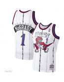 Men's Toronto Raptors Tracy McGrady Mitchell & Ness White 1998/99 Hardwood Classics Swingman Jersey