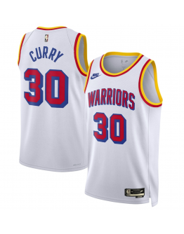 Unisex Golden State Warriors Stephen Curry Nike White 2024/25 Swingman Jersey - Classic Edition