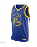 Unisex Golden State Warriors Stephen Curry Nike Royal Swingman Jersey - Icon Edition