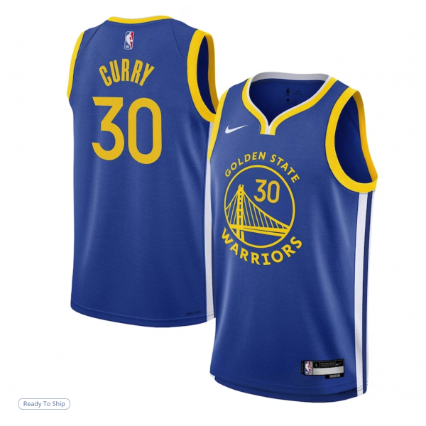 Youth Golden State Warriors Stephen Curry Nike Royal Swingman Jersey - Icon Edition
