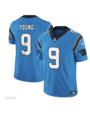 Men's Carolina Panthers Bryce Young Nike Blue Limited Jersey