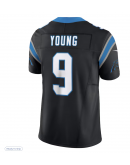 Men's Carolina Panthers Bryce Young Nike Black Limited Jersey