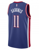 Unisex Sacramento Kings Domantas Sabonis Nike Blue 2024/25 Swingman Player Jersey - City Edition