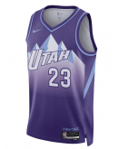 Unisex Utah Jazz Lauri Markkanen Nike Purple 2024/25 Swingman Player Jersey - City Edition