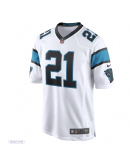 Men's Carolina Panthers Jeremy Chinn Nike White Game Jersey Men's Carolina Panthers Jeremy Chinn Nike White Game Jersey