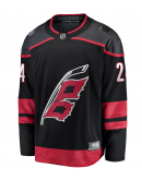 Men's Carolina Hurricanes Seth Jarvis Fanatics Black Home Breakaway Jersey