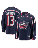 Men's Columbus Blue Jackets Johnny Gaudreau Fanatics Navy Breakaway Player Jersey