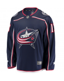 Men's Columbus Blue Jackets Johnny Gaudreau Fanatics Navy Breakaway Player Jersey