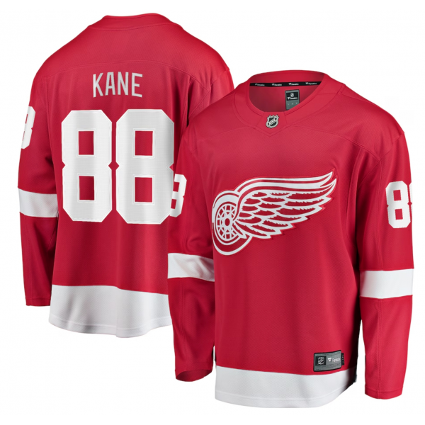 Men's Detroit Red Wings Patrick Kane Fanatics Red Home Breakaway Player Jersey