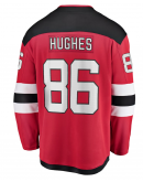 Men's New Jersey Devils Jack Hughes Fanatics Red Breakaway Player Jersey