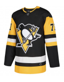 Men's Pittsburgh Penguins Evgeni Malkin adidas Black Authentic Player Jersey