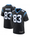 Men's Carolina Panthers David Moore Nike Black Game Jersey Men's Carolina Panthers David Moore Nike Black Game Jersey