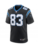 Men's Carolina Panthers David Moore Nike Black Game Jersey Men's Carolina Panthers David Moore Nike Black Game Jersey