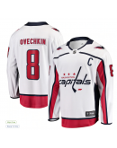 Men's Washington Capitals Alexander Ovechkin Fanatics Black Alternate 50th Anniversary Premier Breakaway Player Jersey
