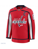 Men's Washington Capitals Alexander Ovechkin Fanatics Red Home Premium Jersey