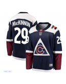Men's Colorado Avalanche Nathan MacKinnon Fanatics Navy Alternate Breakaway Player Jersey